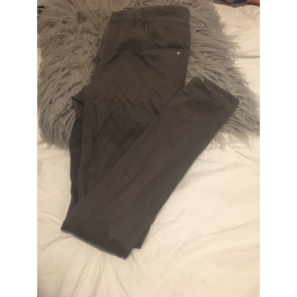 Loft Forest Green Skinny Jeans/Jegging